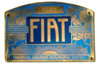 Logo FIAT'a w latach 1901 - 1904