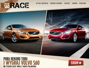 Ścigaj się nowym Volvo S60