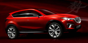 Mazda Minagi - pierwsze szkice