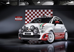 Prezentacja rajdowej wersji Abarth 500 w San Remo
