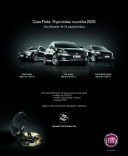 Fiat Auto Poland rozpoczyna wyprzedaż rocznika 2009.