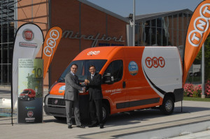 Firma kurierska TNT Express Italy postawiła na samochody dostawcze marki Fiat Professional