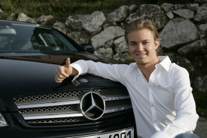 Nico Rosberg w Mercedes Grand Prix