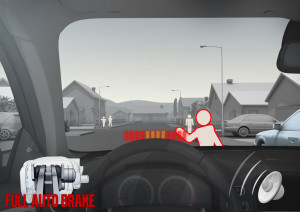 Zobacz jak Volvo wykrywa pieszych